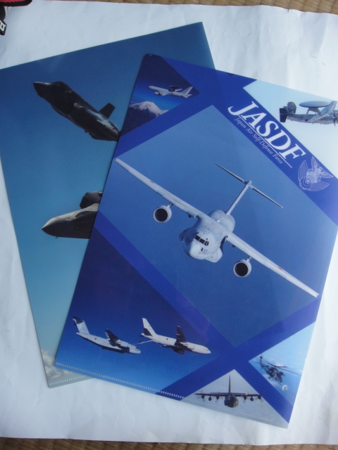 【航空自衛隊】　JASDF　C-2 輸送機/ E-2C 警戒機他　クリアファイル