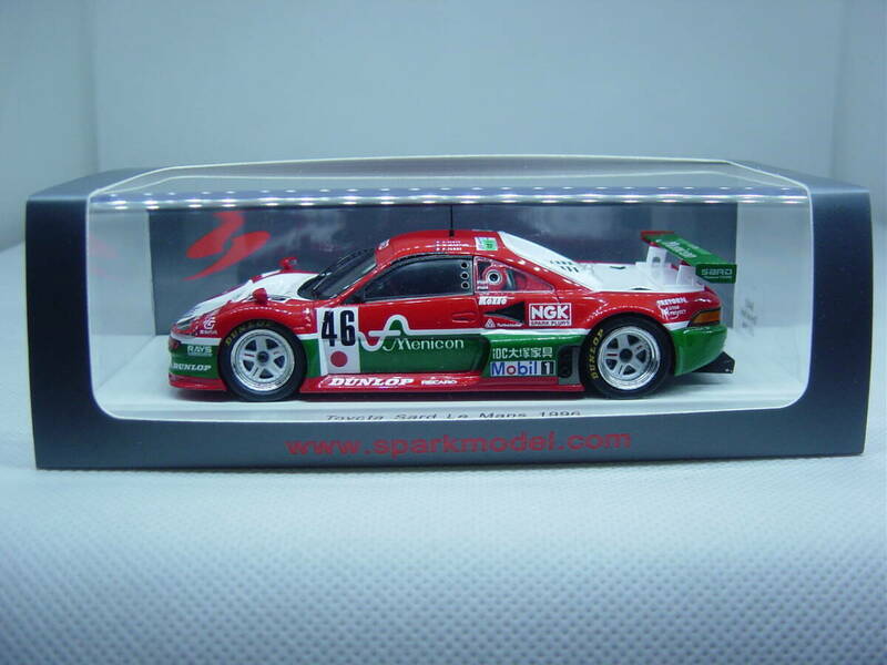 送料350円～ spark 1/43 Toyota Sard MC8-R Le Mans 1996 #46 P.Fabre/A.Ferte/M.Martini トヨタ　サード　ル・マン