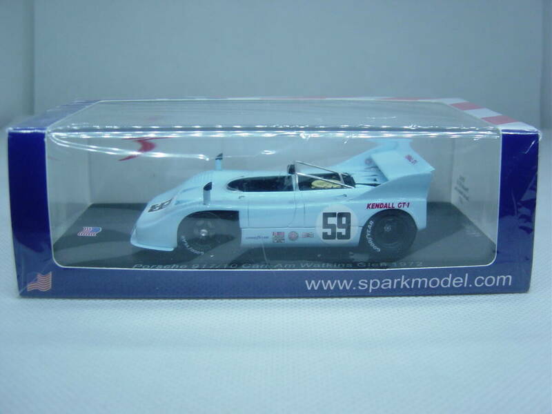 送料350円～ spark 1/43 Porsche 917/10 Can-Am Watkins Glen 1972 #59 P.Gregg ポルシェ カンナム ワトキンス・グレン グレッグ