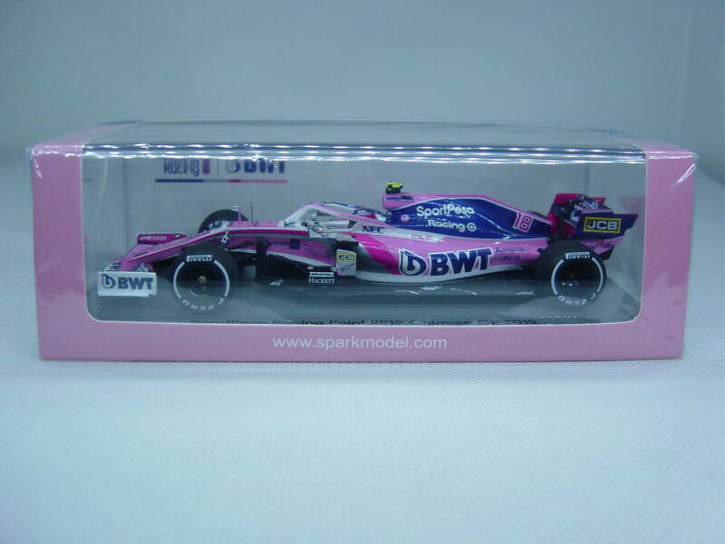 送料350円～ spark 1/43 Racing Point RP19 F1 Chinese GP 2019 #18 L.Stroll レーシングポイント ストロール 中国GP