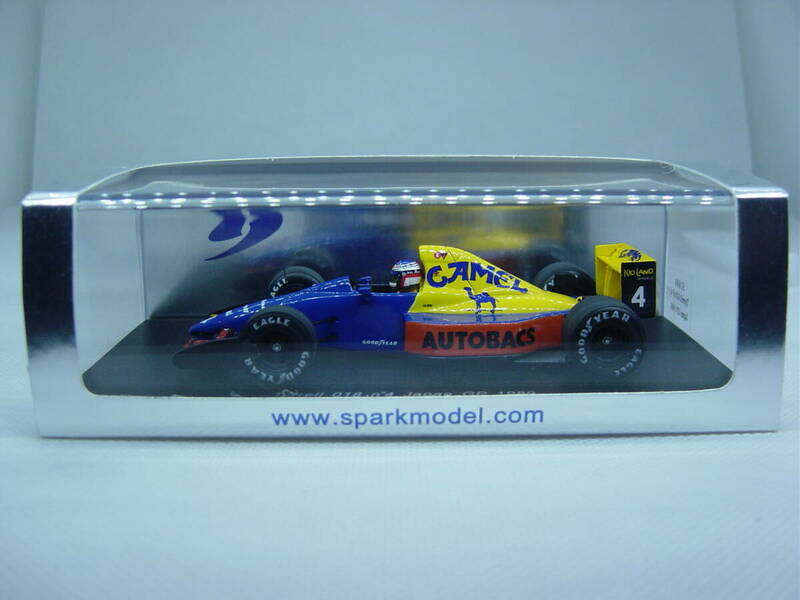 送料350円～ spark 1/43 Tyrrell 018 Japan GP 1989 #4 J.Alesi ティレル ジャン・アレジ 日本GP キャメル CAMELデカール