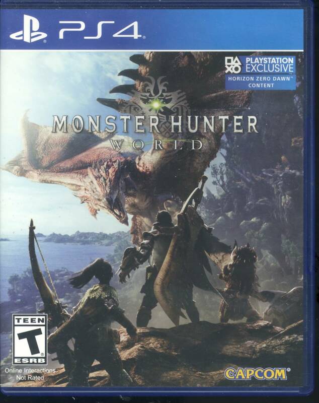 PS4※海外版※◆モンスターハンターワールド　Monster Hunter World 　～　カプコン　■3点より送料無料有り■n/25.2