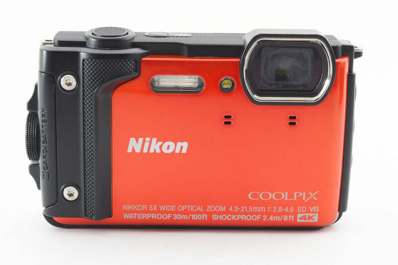 ★ジャンク品★ Nikon COOLPIX W300 オレンジ　コンパクトデジタルカメラ ニコン クールピックス #0286