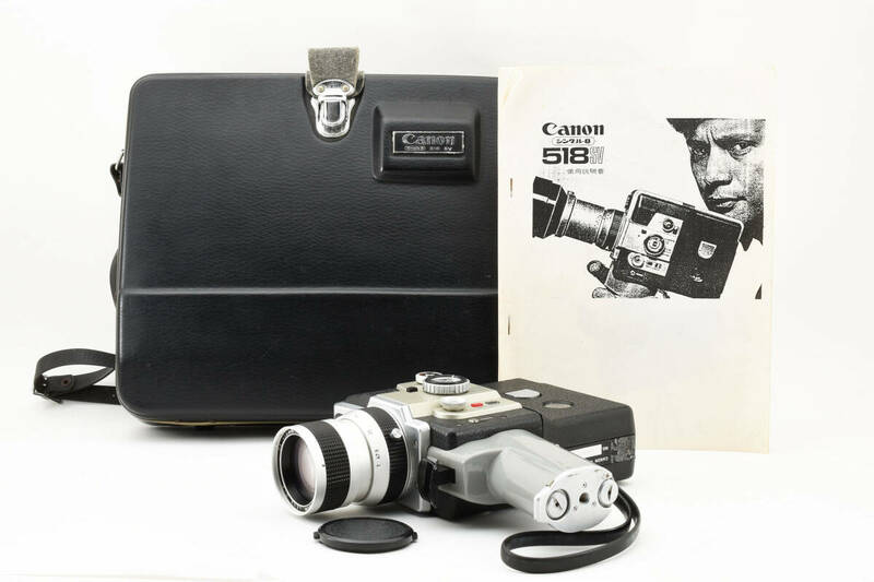 ★ケース付き★ Canon Single-8 518SV 8ミリビデオカメラ　キヤノン キャノン　#0315
