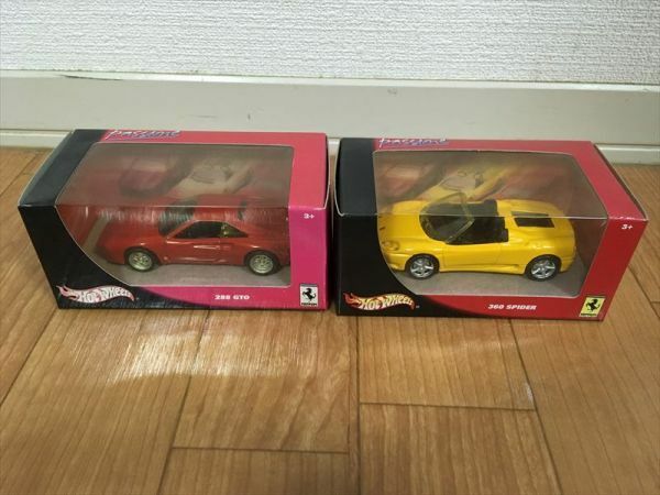 ★HOTWHEELS ホットウィール 288 GTO / 360 SPIDER Ferrari Passioneシリーズ　2台セット まとめて [DE]