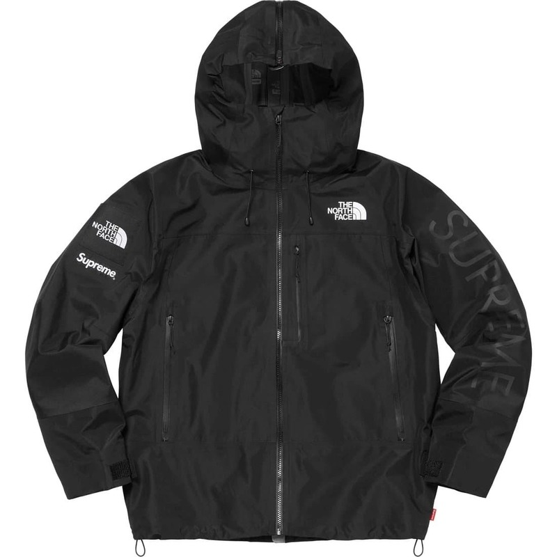 新品 国内正規 24ss Supreme The North Face Split Taped Seam Shell Jacket Black XL