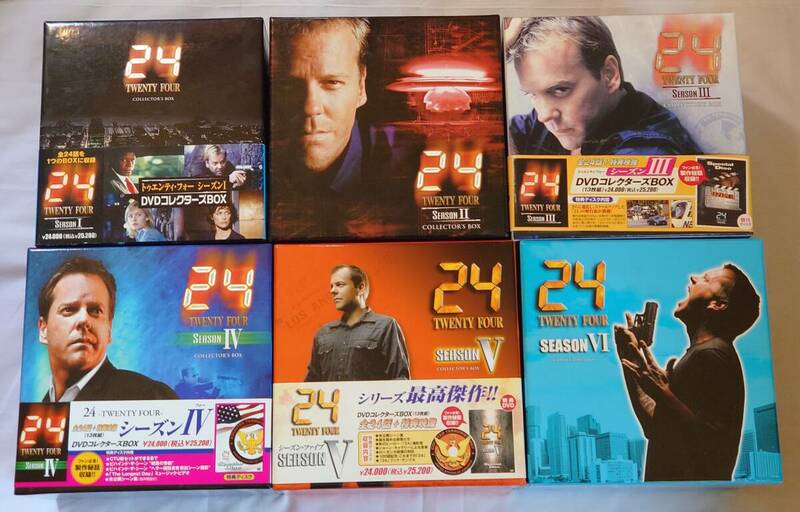 ★24 TWENTY FOUR DVDコレクション　BOX　シーズン　1～6★