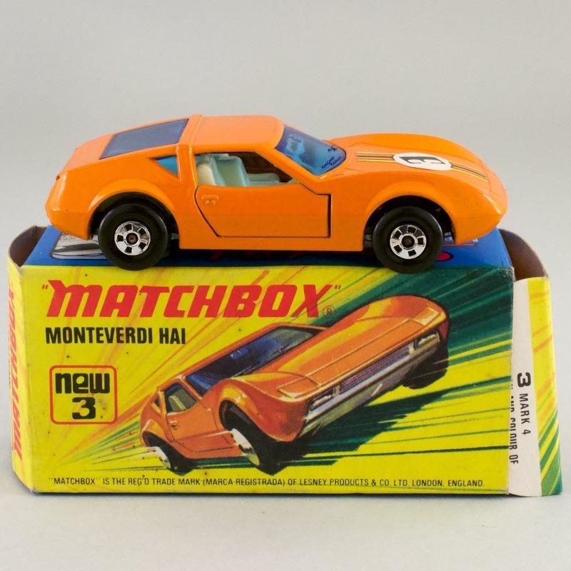 イギリス マッチボックス（matchbox） superfast MONTEVERDI HAI 1973 new 3