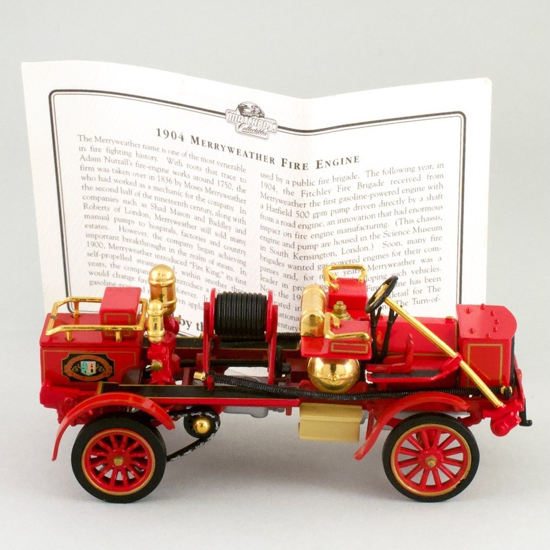 イギリス マッチボックス（matchbox） 消防車 YFE19-M 1904 Models of Yesteryear MERRYWEATHER FIRE ENGINE