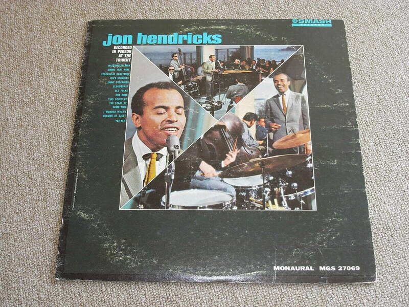 ジャズ・ボーカル632弾 JON HENDRICKS / RECORDED IN PERSON AT THE TRIDENT