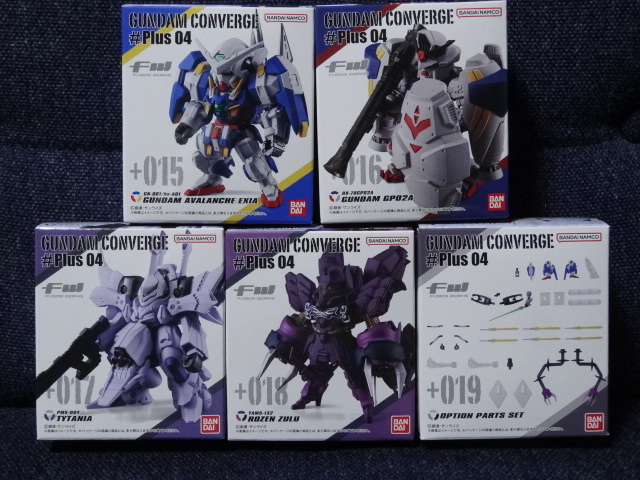 新品■「FW GUNDAM CONVERGE #Plus04」フルコンプ（全5種）