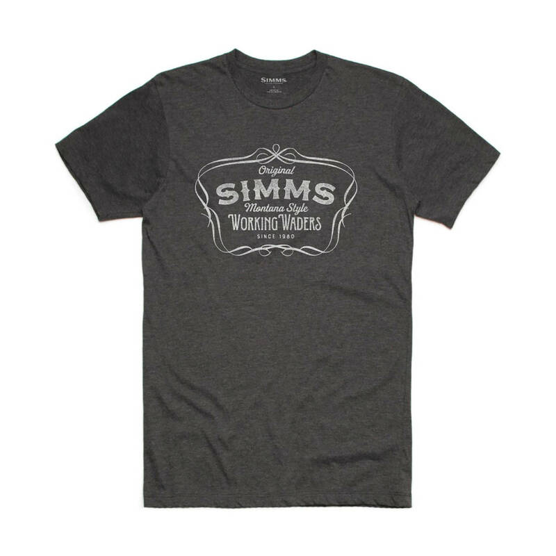 MMS M's Montana Style T-Shirt Charcoal Heather US-L シムス　 Tシャツ