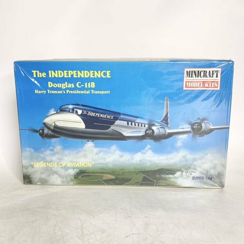 未組立 MINICRAFT 1/144 ダグラス C-118 ザ・インディペンデンス Douglas The INDEPENDENCE プラモデル ミニクラフト 14447