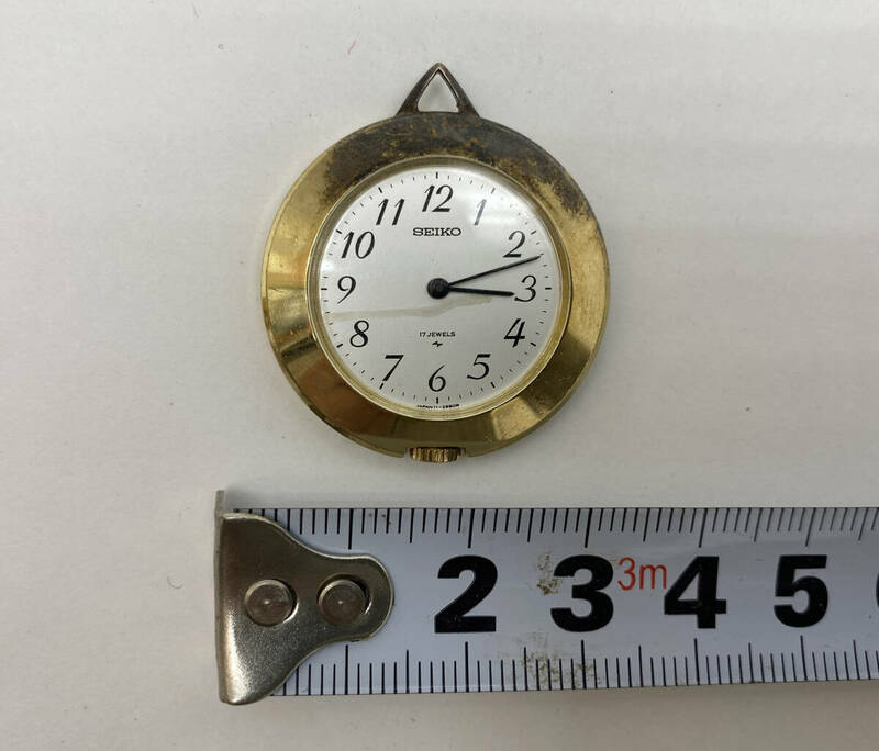 SEIKO ポケットウォッチ セイコー 11-0880 ASGP 手巻き 懐中時計 和装小物 レディース