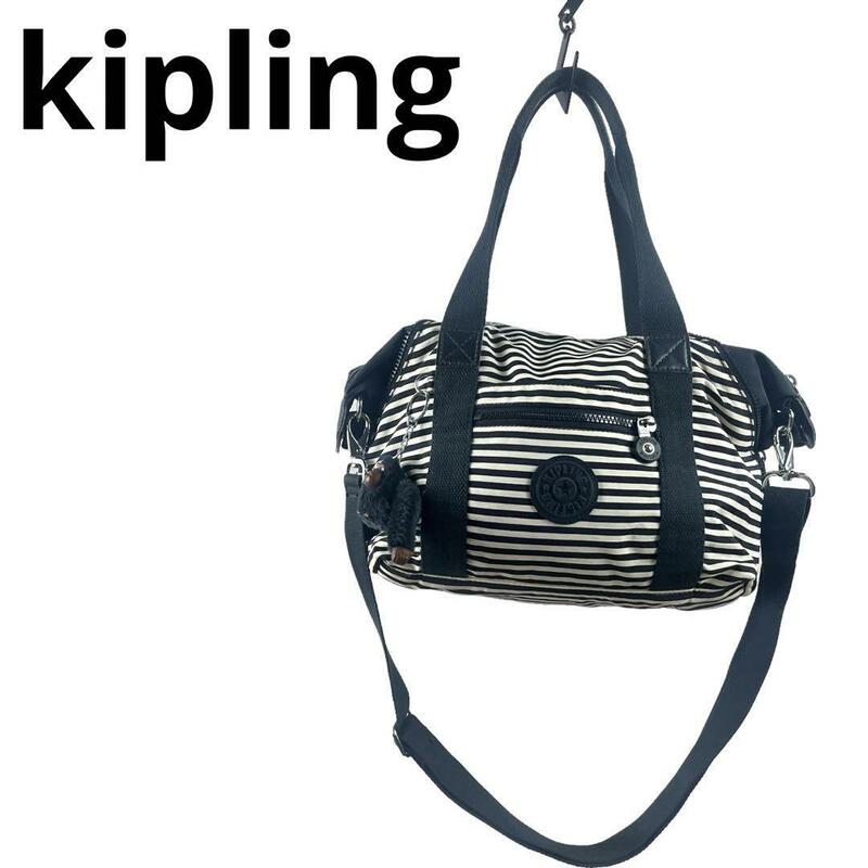 キプリング Kipling 2way ボストンバッグ ショルダーバッグ