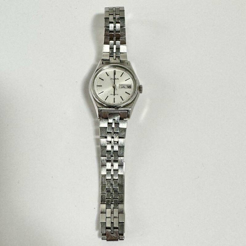 SEIKO セイコー ALBA アルバ デイデイト 腕時計 Y643-0040 動作未確認 F