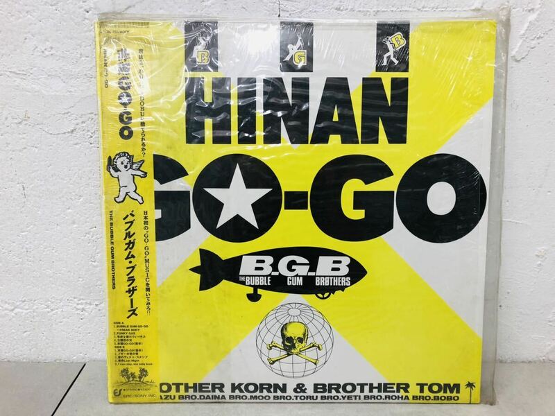 b0305-22★ LP レコード THE BUBBLE GUM BROTHERS 非難GO-GO [Analog]