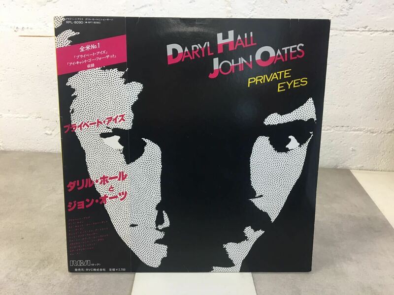 r0318-17★レコードLP / HIPHOP / ヒップホップ /Daryl Hall John Oates PRIVATE EYES 日本盤