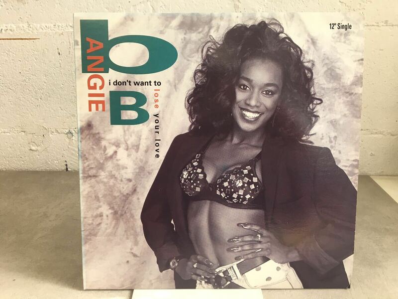 r0318-39★レコードLP / R&B / HIPHOP/ ヒップホップ　B ANGIE B I DON'T WANT TO LOSE YOUR LOVE (4VER)