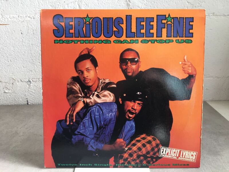 r0318-45★レコードLP / HIPHOP / ヒップホップ / SERIOUS LEE FINE / Nothing Can Stop Us