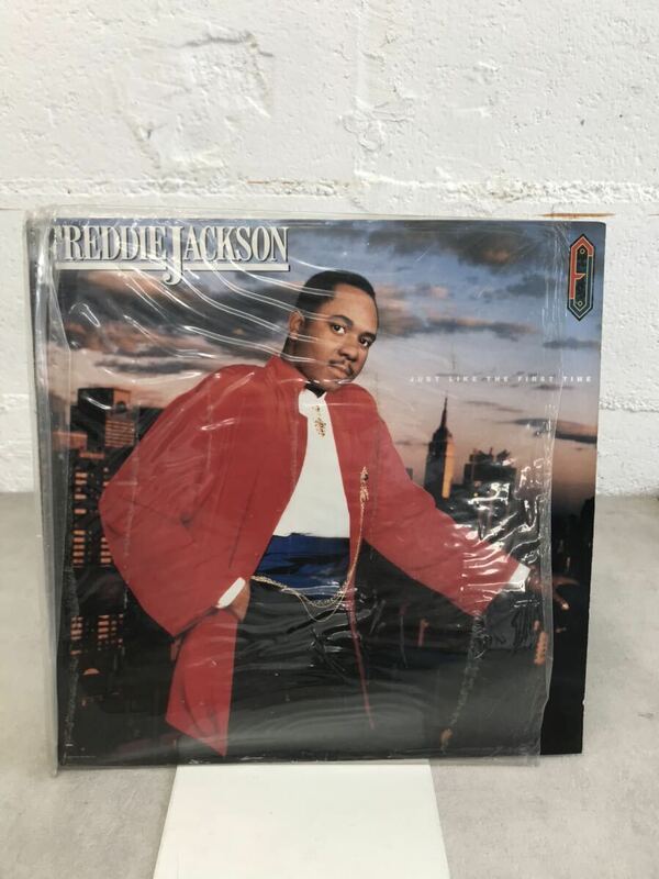 t0314-55☆ レコードLP FREDDIE JACKSON/JUST LIKE THE FRIST TIME HipHop