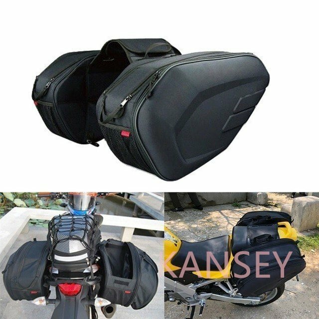 オートバイ サドルバッグ 荷物 スーツケース バイク リアシート サイドバッグ ツーリング パニアケース 防水カバーh-544