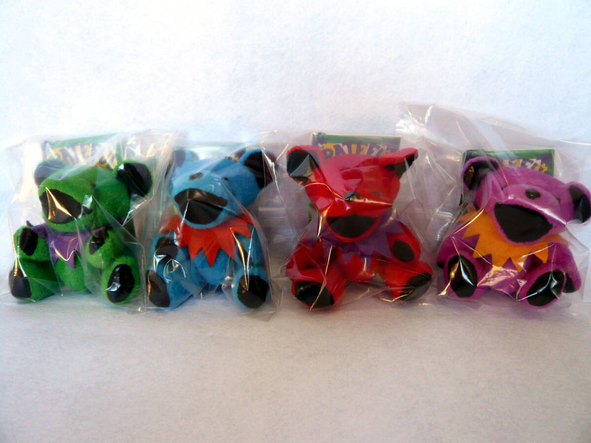 【超希少レア】KYOWA社製 プラッシュ 5インチ 4色セット【グレイトフルデッドベア】