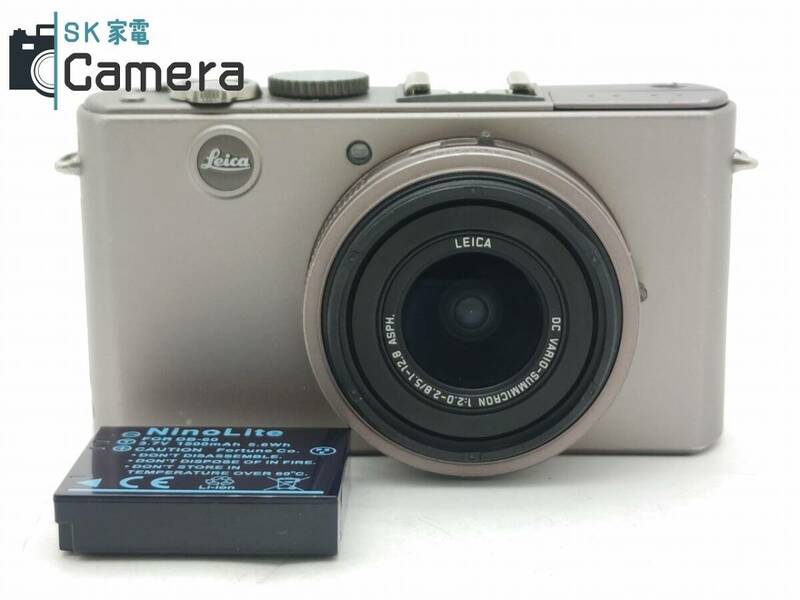 Leica D-LUX 4 チタン 限定モデル VARIO SUMMICRON 1:2.0-2.8/5.1-12.8 ASPH. ライカ センサーゴミ有り