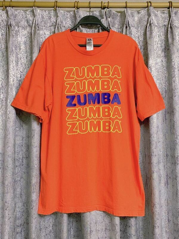 ZUMBA ズンバ シャツ Tシャツ 正規品 トップス ダンス ラテンダンス エアロビクス リトモス ジム フィットネス ハワイ Hawaii アロハ Aloha