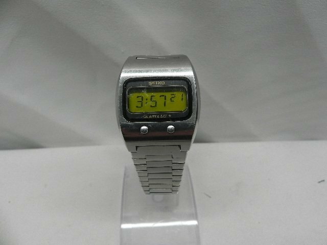 【稼働品】SEIKO セイコー QUARTZ LC 0624-5000 クオーツ メンズ デジタル 腕時計 表示難有（大）