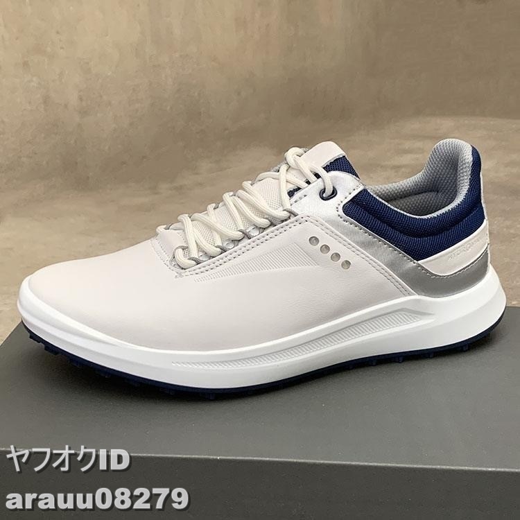 最安★スポーツシューズ 男性用 ホワイト プロ ゴルフ ecco デンマーク