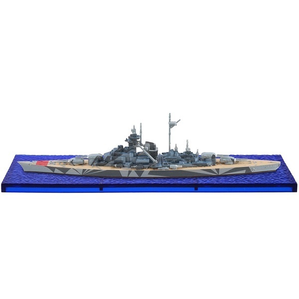 2-B 戦艦ティルピッツ 洋上ver. 1/2000 世界の艦船キット Vol.4 エフトイズ F-toys 艦船キットコレクション