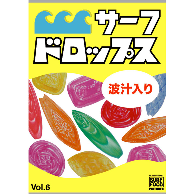 surf drops Vo.l 6 SURF DROPS 6 サーフドロップス 6 サーフフード SURF FOOD PICTURES サーフィンDVD サーフフードピクチャーズ 新品 未開