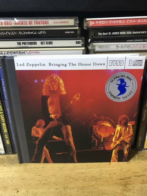 LED ZEPPELIN/Bringing The House Down Empress Valley 3CD(3枚組) 1977年5月26日 ランドローバー公演