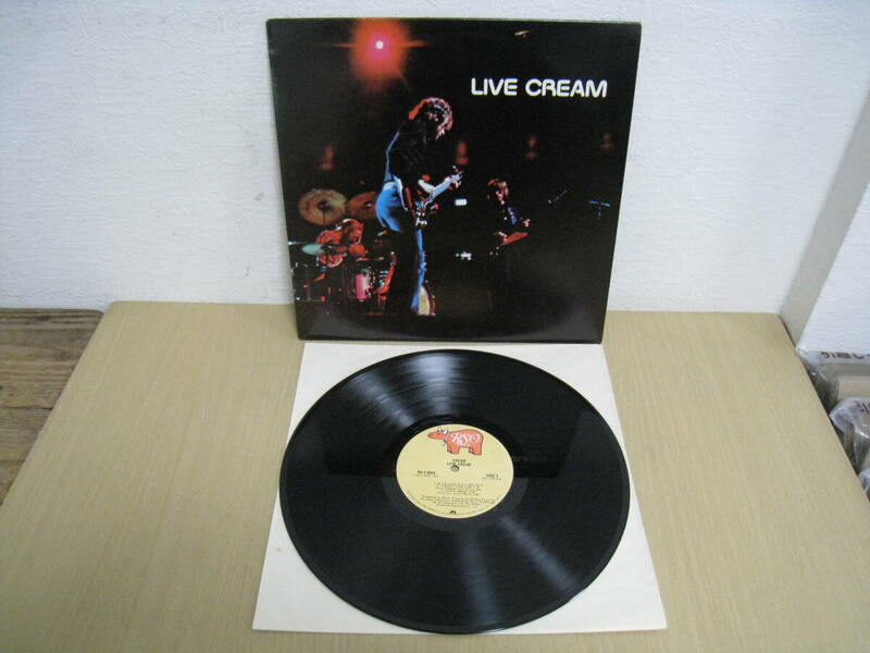 「6032/I7C」LPレコード　CREAM　LIVE　POLYDOR ライヴ　クリーム　洋楽　ロック