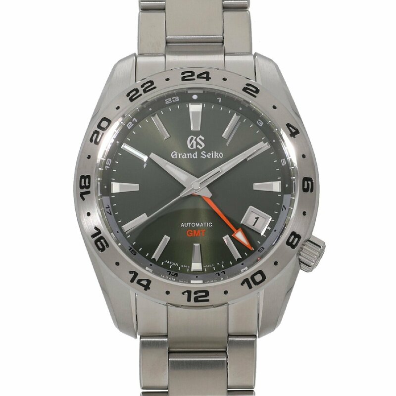 セイコー グランドセイコー スポーツコレクション メカニカル GMT SBGM247/9S66-00J0 グリーン メンズ 未使用 送料無料 腕時計