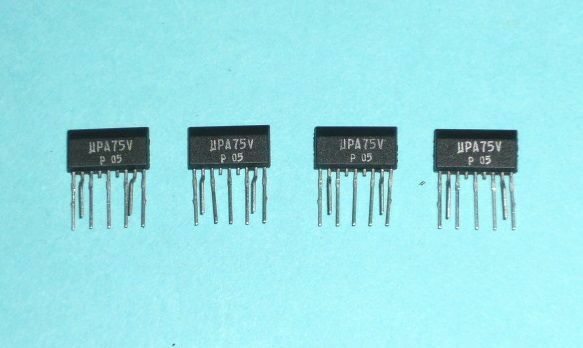 NEC デュアルPNPトランジスタ μPA75V 4個セット(7) 未使用品