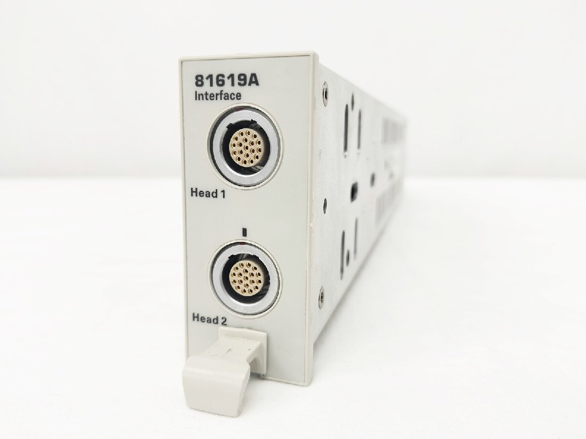 【正常動作品】Agilent 81619A 光デュアル・インタフェース・モジュール