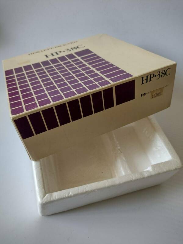 【電卓】ヒューレットパッカード HP-38C 外箱 空箱
