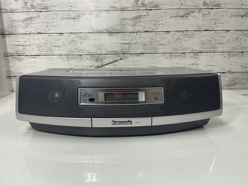 Panasonic パナソニック　RX-ED57　Wカセット　CDラジカセ