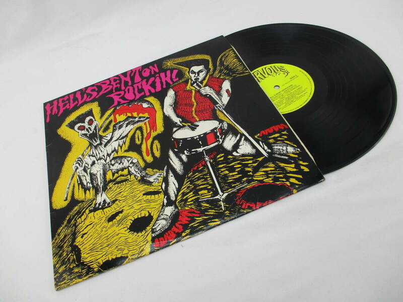 Various Artists / HELL'S BENT ON ROCKIN ! / LP Nervous Records　サイコビリー　ロカビリー