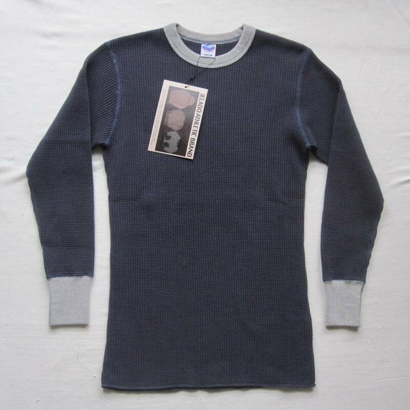 ☆新品 JELADO クルーネック メガサーマル（40）NAVY × GRAY 　 