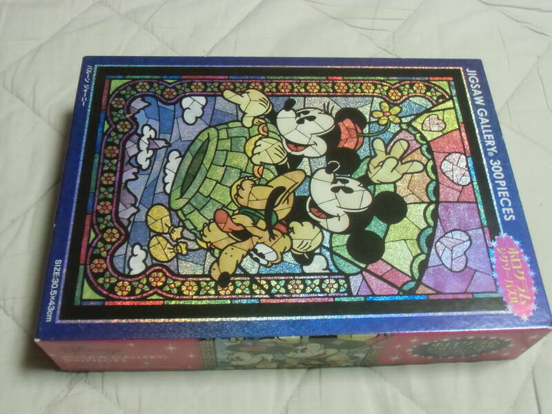 即決 テンヨー ディズニー JIGSAW GALLERY 300PCS. Disney ホログラム ジグソーパズル バルーン ジャーニー