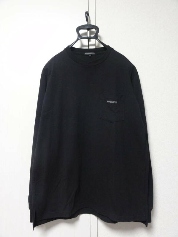 Engineered Garments Long Sleeve Crew Neck Tee エンジニアードガーメンツ クルーネック シャツ ブラック 黒 ネペンテス限定