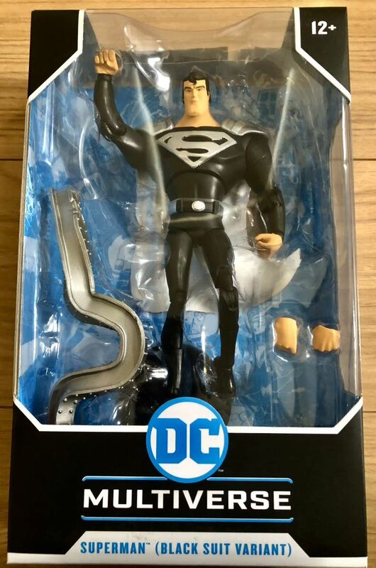 大幅値下げ！DCマルチバース7インチアクションフィギュアスーパーマンブラックスーツ