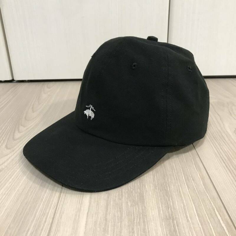 brooks brothers black CAP 40 years in tokyo 40th 40周年 限定 ロゴ ブルックスブラザーズ ベースボール キャップ 帽子 ブラック 刺繍