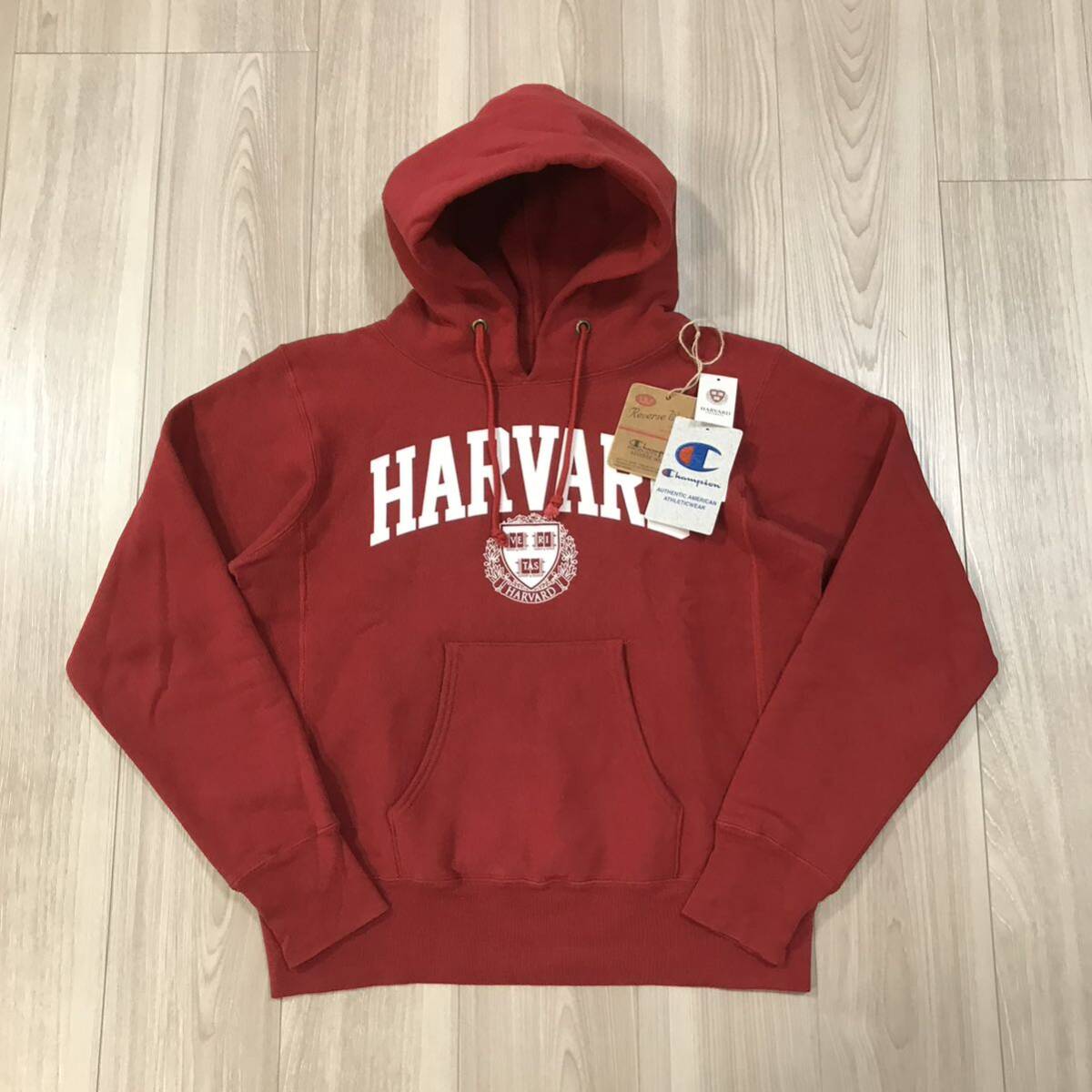 champion reverse weave HARVARD USA 70s 復刻 チャンピオン リバースウィーブ パーカー フーディー スウェット シャツ 赤タグ トレーナー