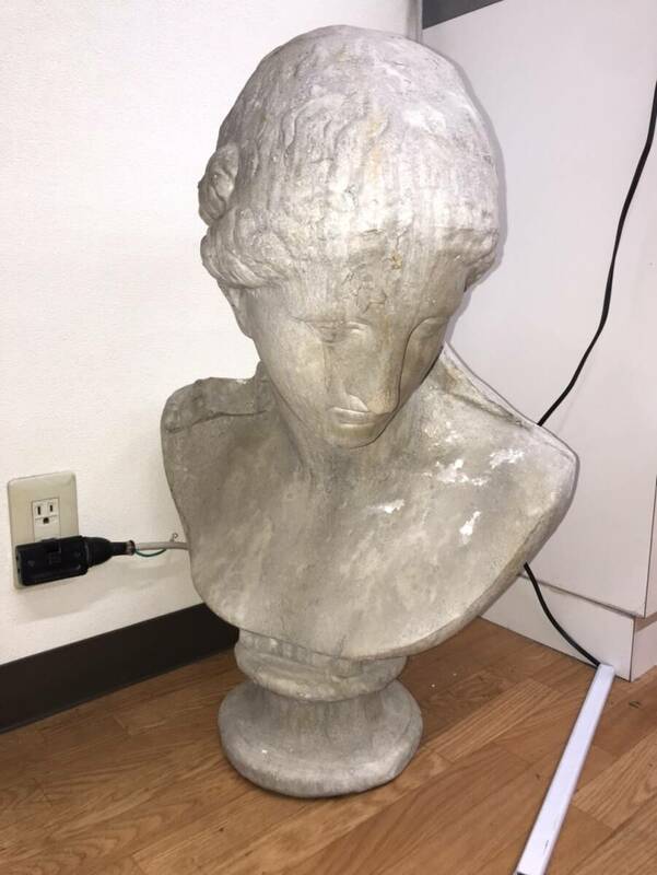 【管K520】西洋彫刻　ミロのヴィーナス　オブジェ　インテリア　美術胸像　置物　美術品　デッサン用　高さ　約65cm
