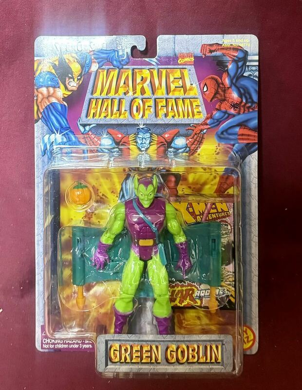 '96 TOYBIZ『MARVEL HALL OF FAME』GREEN GOBLIN アクションフィギュア SPIDER-MAN グリーンゴブリン スパイダーマン