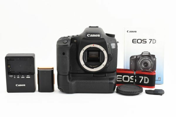 #3005 キャノン Canon EOS 7D + BG-E7 デジタル一眼レフカメラ [動作確認済] 美品 シャッター数4800
